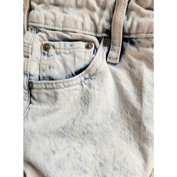 Gap Denim Women's Bleached blue Jeans Boyfriend Straight Size 0/25R - Picture 9 of 9